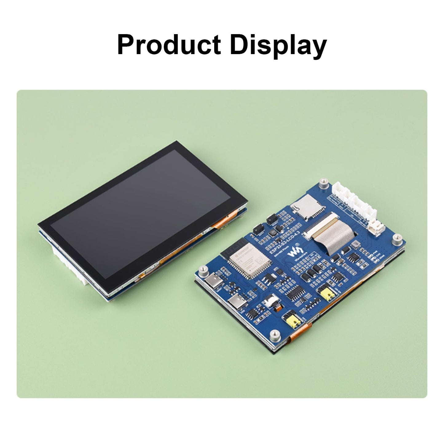 ESP32-S3 Entwicklungsboard 4,3 Zoll kapazitiver Touchscreen LX7 Wifi Bluetooth