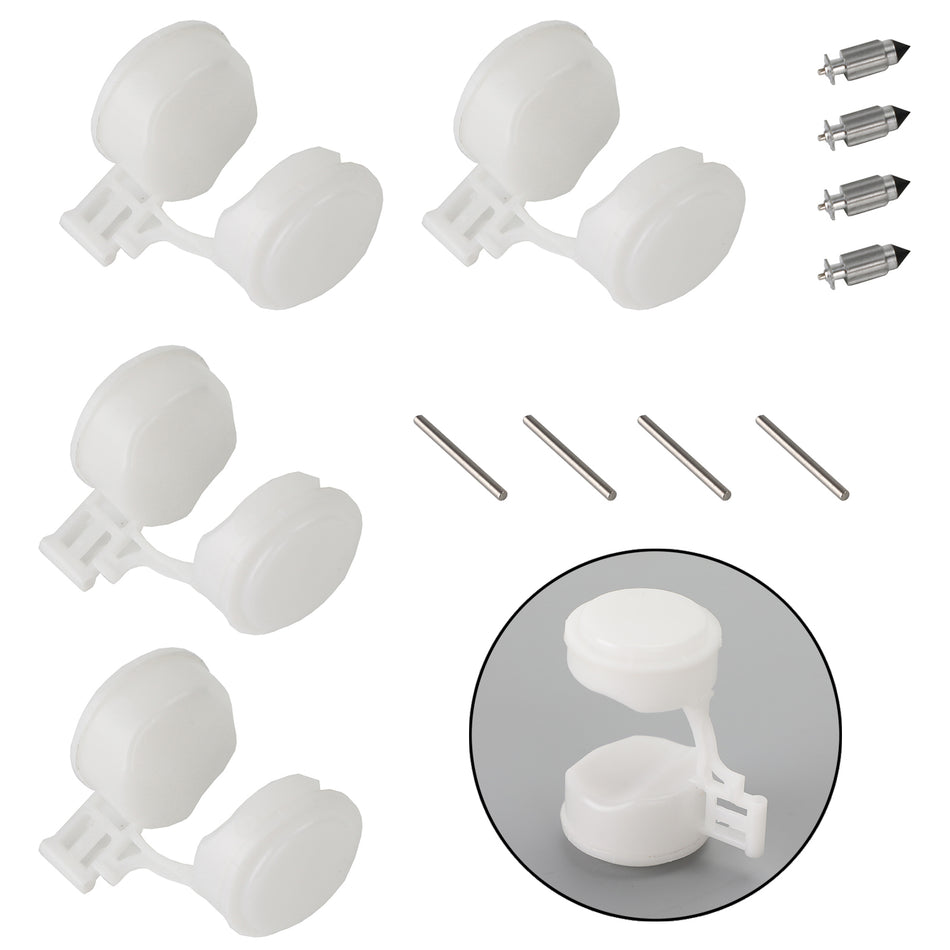 Kit de réparation de carburateur complet à flotteur 4x pour Honda CBR600 CBR750 CBR1000