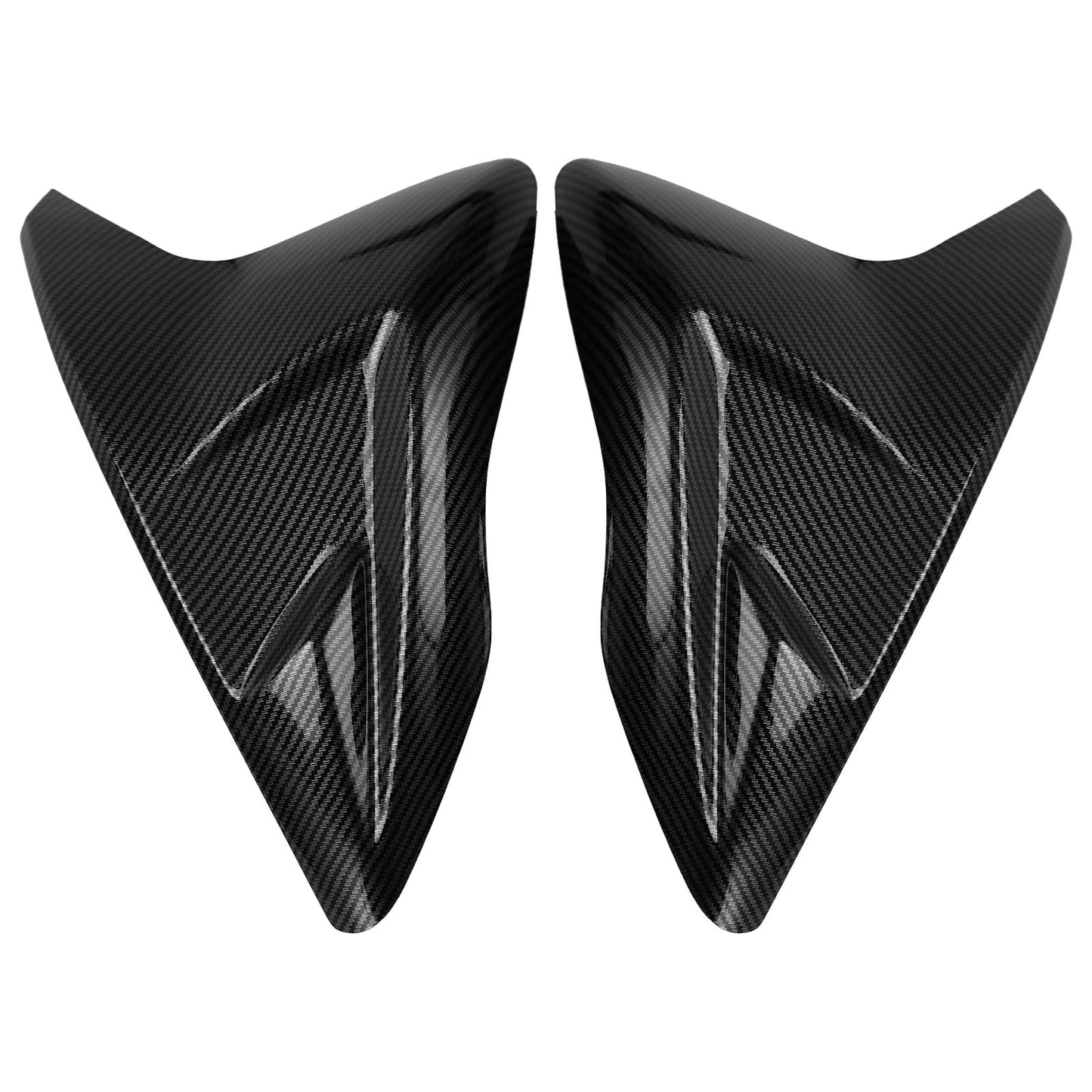 Benzentankseitenabdeckungsverkleidung Kohlenstoff Look für Suzuki GSXR 600 750 2011-2019