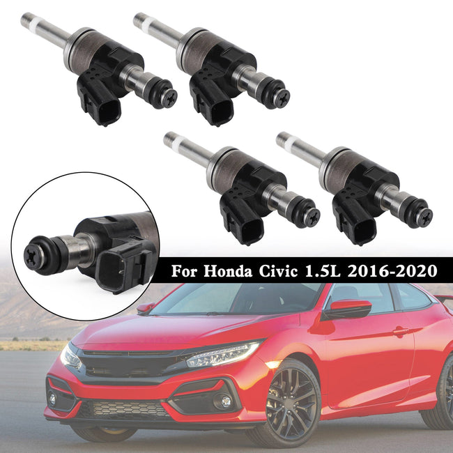 Honda Civic 1.5L 2016-2020 16010-59B-305 4 injecteurs de carburant 16010-59B-315