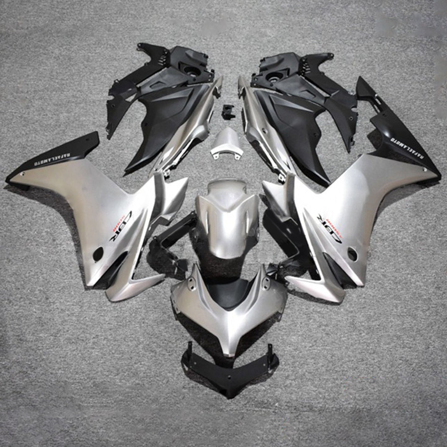 Amotopart Honda CBR500R 2013–2015 Verkleidungsset, Karosserie, Kunststoff, ABS