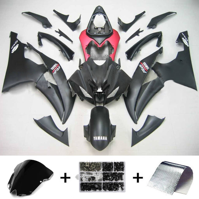 Amotopart Verkleidung fit für Yamaha YZF 600 R6 2008-2016