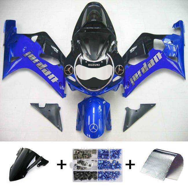 Amotopart Suzuki GSXR750 2001-2003
 Verkleidungs Kit Körperwerk Plastikabbs