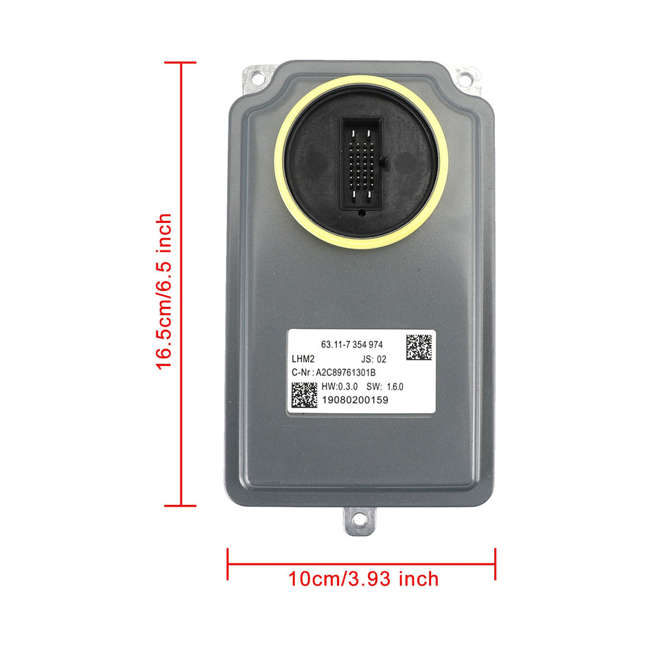 63117354974 BMW 5er Fahrer Glühlampen Steuerger?t Modul