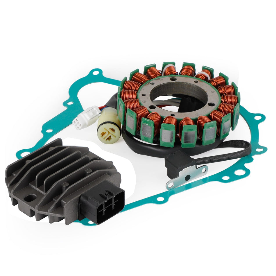Magneto Stator + Spannungsgleichrichter + Dichtung für Yamaha YFM450 Grizzly 450 07-16 FedEx Express Generikum