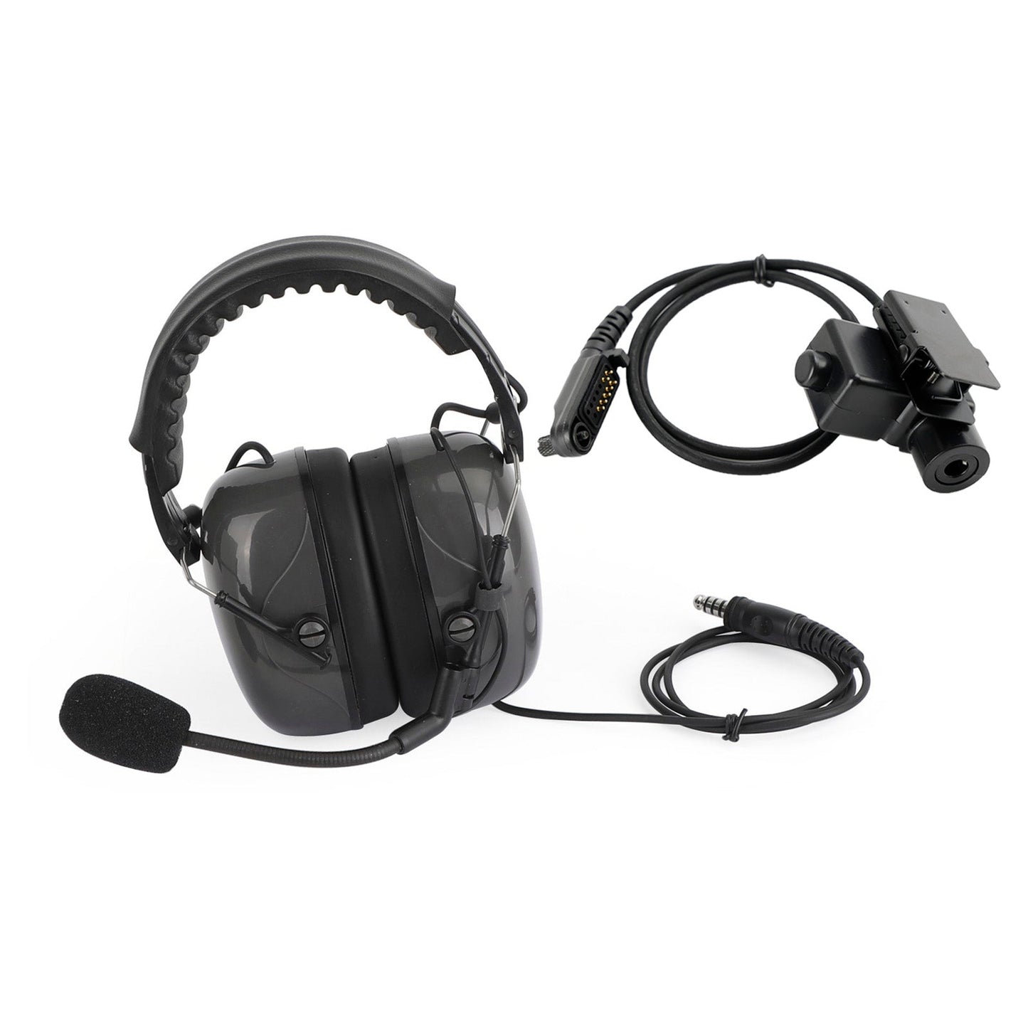 7.1-C5 Einstellbares Headset mit Ger?uschunterdrückung für Hytera PD600 PD602 PD602g PD605