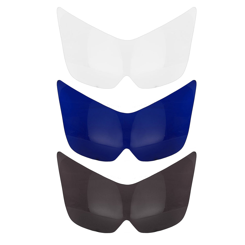 Schutzabdeckung für Reideres Scheinwerferglas, Passend für Kawasaki Ninja Z1000 03–06, Blau, Generisch