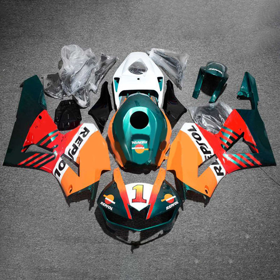Amotopart Honda CBR600RR 2013–2020 F5 Verkleidungsset, Karosserie, Kunststoff, ABS