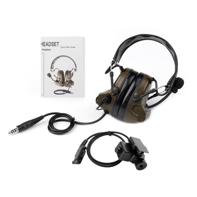 Z Tactical H50 Headset für Hytera HYT PD600 PD602 PD602g PD605 PD660 PD662 PD665