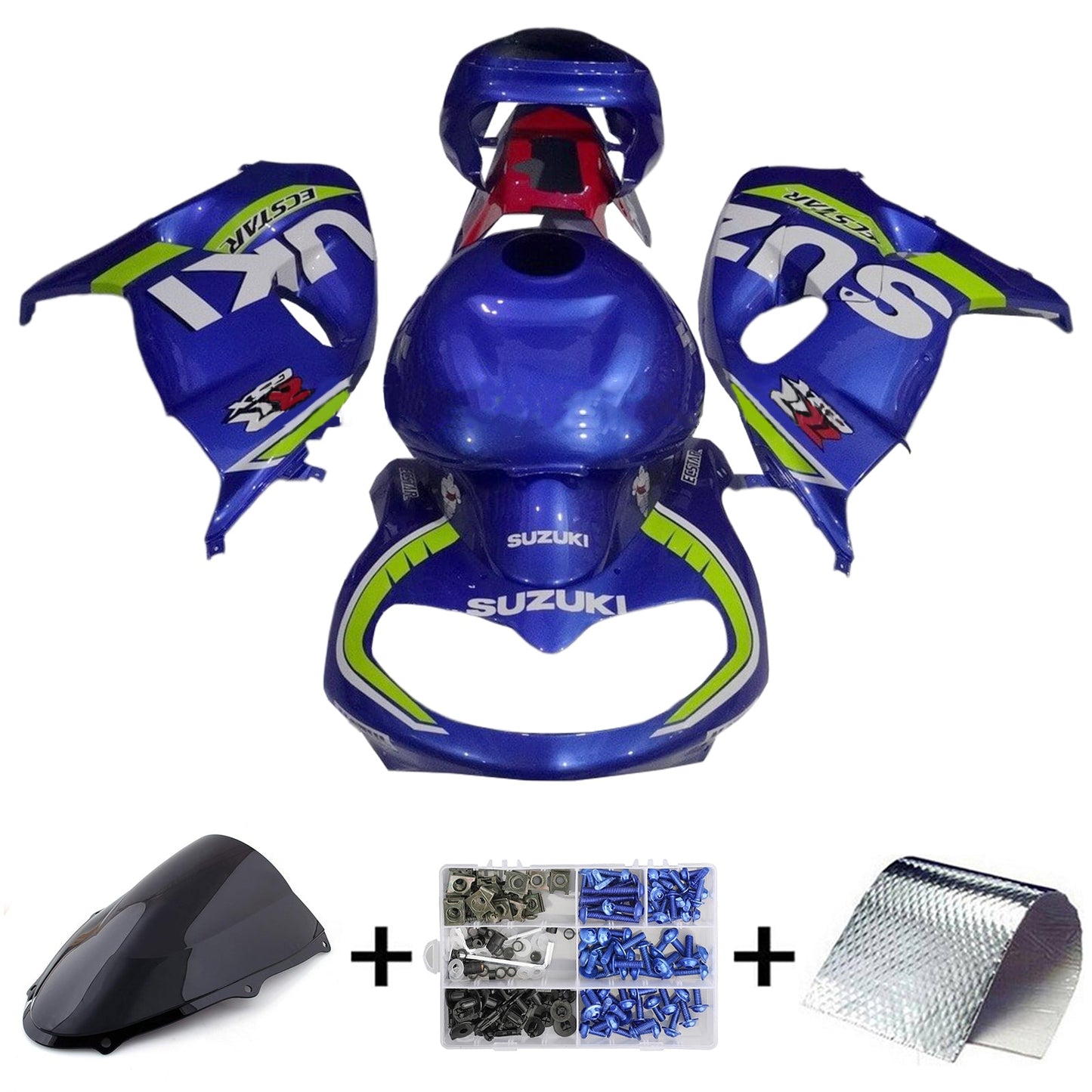 1998–2003 Suzuki TL1000R Einspritzverkleidungs-Set, Karosserie, Kunststoff, ABS