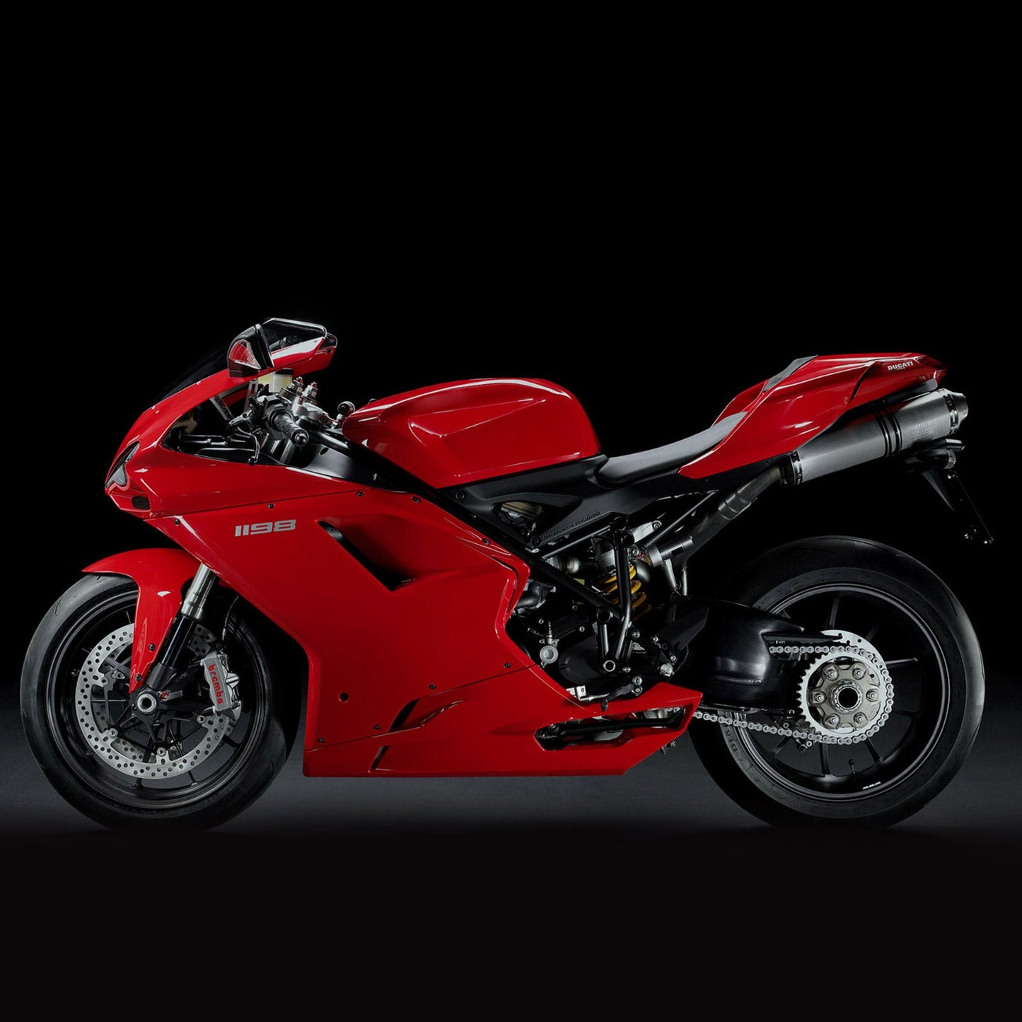 Amotopart 2007-2011 Ducati 1098 Rotverkleidungskit