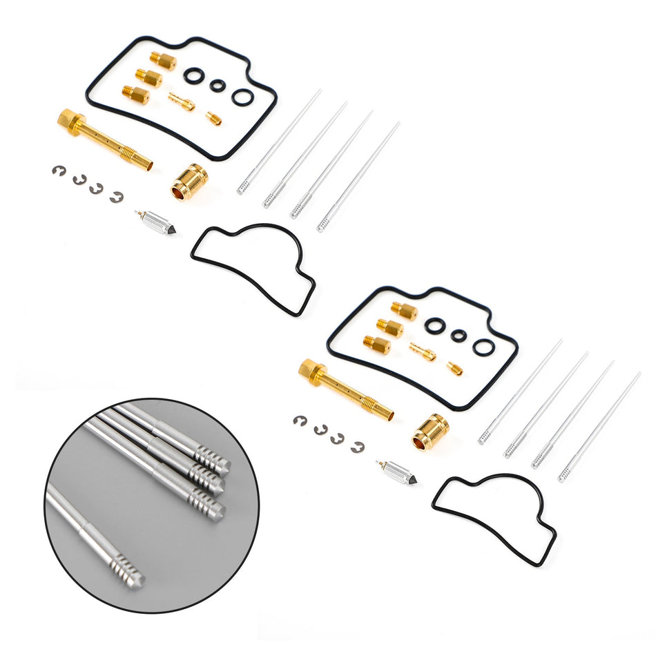 2x Kit de réparation de reconstruction de carburateur pour Yamaha YFZ450 2004-2009 Generic