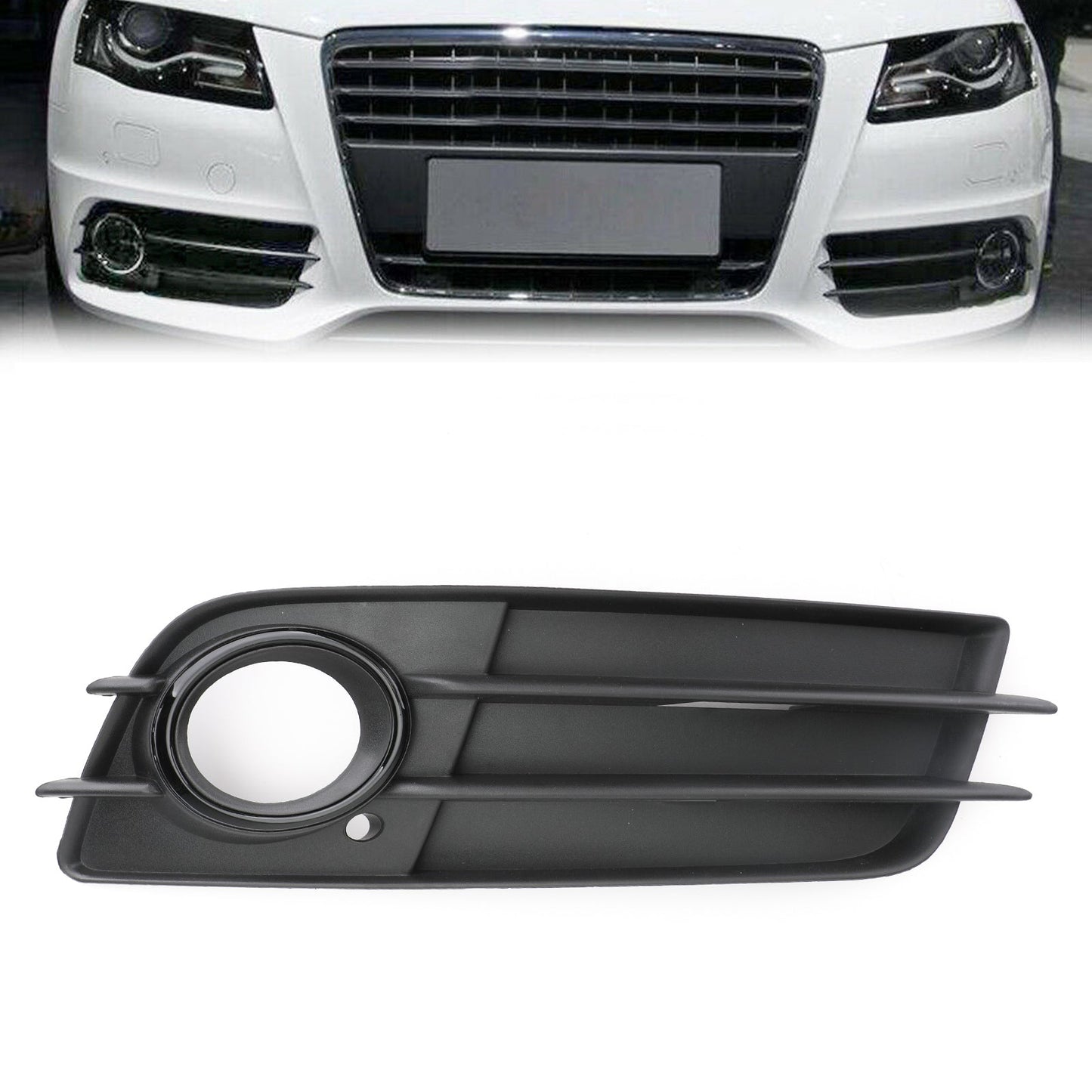 Audi Rechte Versicherung Stoßstange Black Mist Grid Deckung  A4 S-Line S4 08-12 8K0807681c