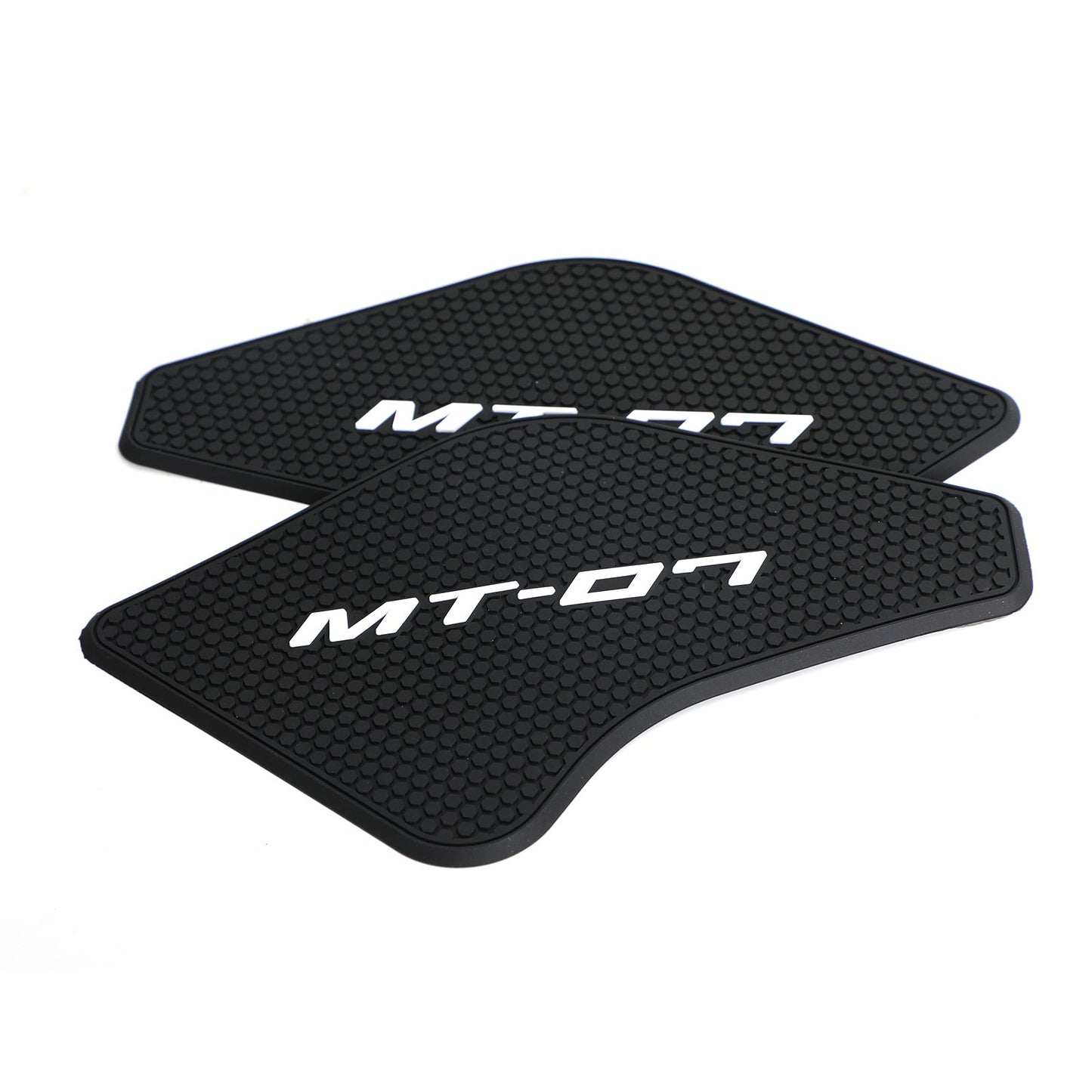 Seitengriff-Tankpads schwarz für Yamaha MT-07 MT07 2021 - 2022 2-teiliges Kit Generic