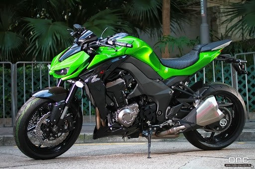 Amotopart Kawasaki 2014-2017 Z1000 Kit Craignant Vert