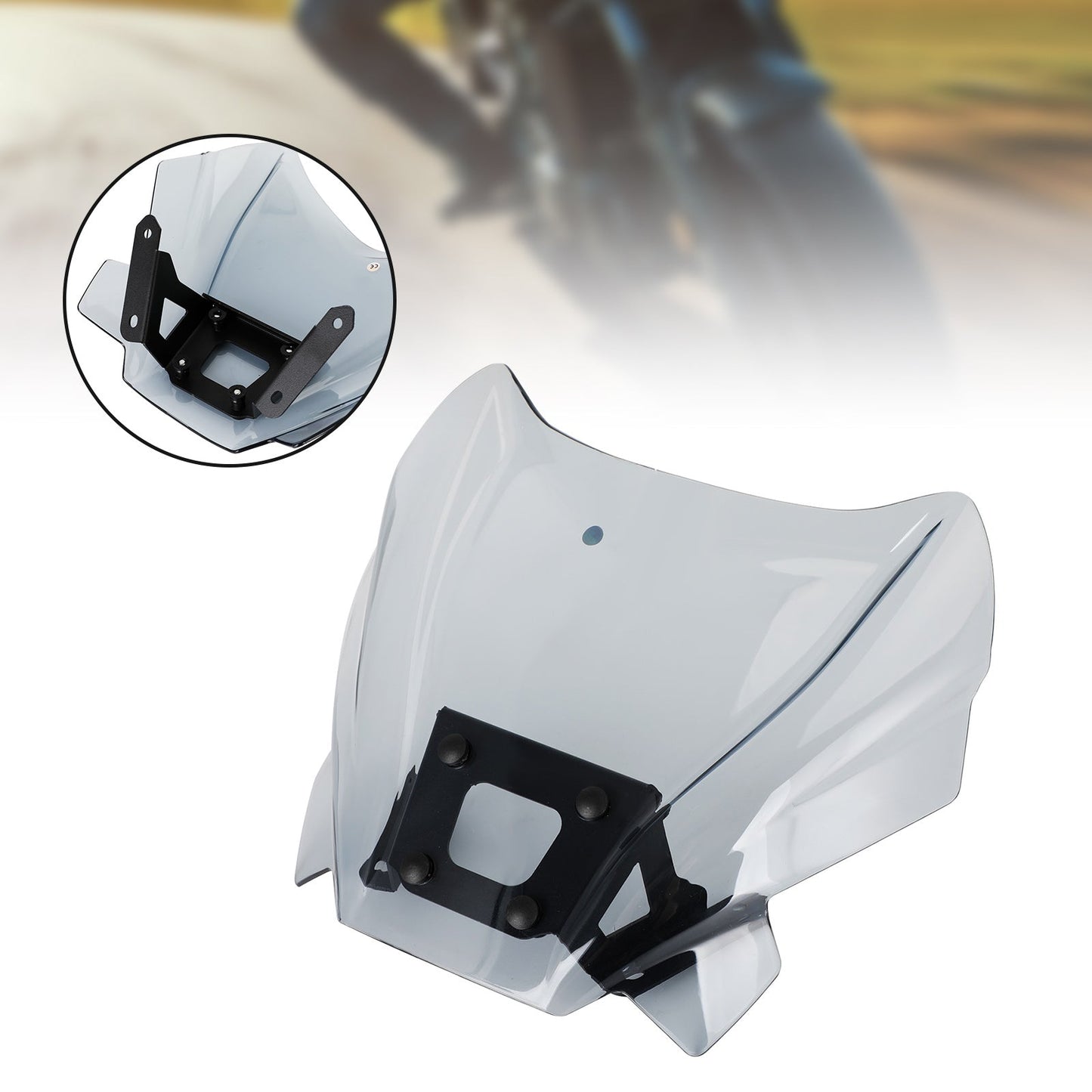 ABS-Motorrad-Windschutzscheiben-Windschutzscheibe für Yamaha MT-09 / MT-09 SP 2021-2022 Generikum