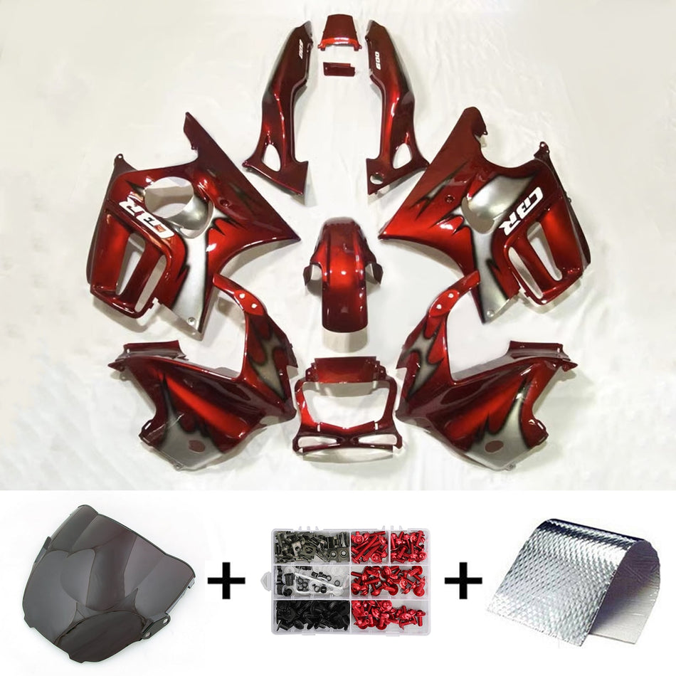 Amotopart Honda CBR600 F3 1997–1998 Verkleidungsset, Karosserie, Kunststoff, ABS