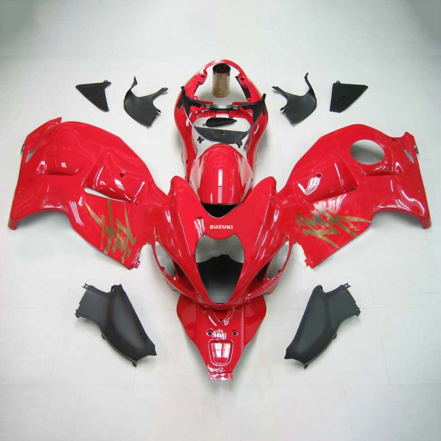 Amotopart Suzuki Hayabusa GSXR1300 1999-2007 Kit de carénage Corps Plastique