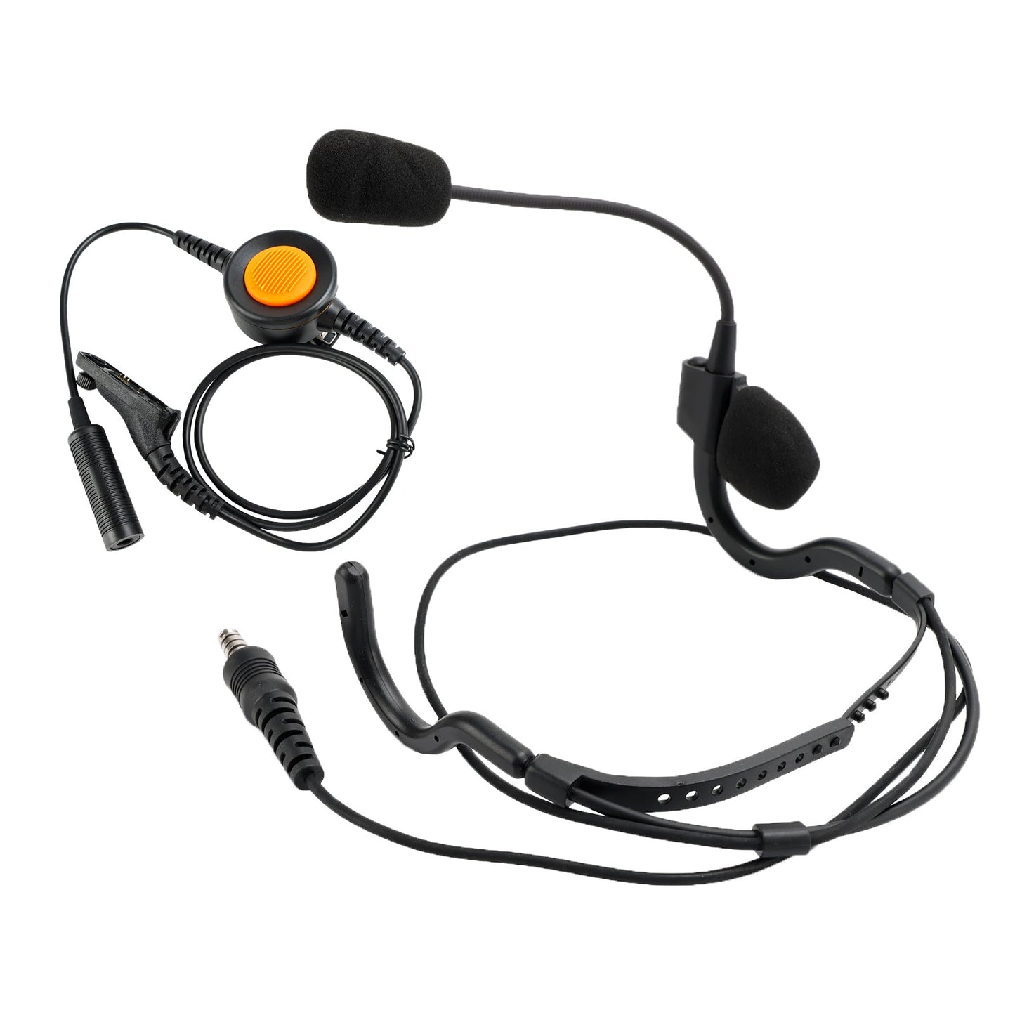 7.1-C8 Taktisches Headset mit gro?em Stecker für die Hintermontage für XPR6300 XPR6350 XPR6380 XPR6500