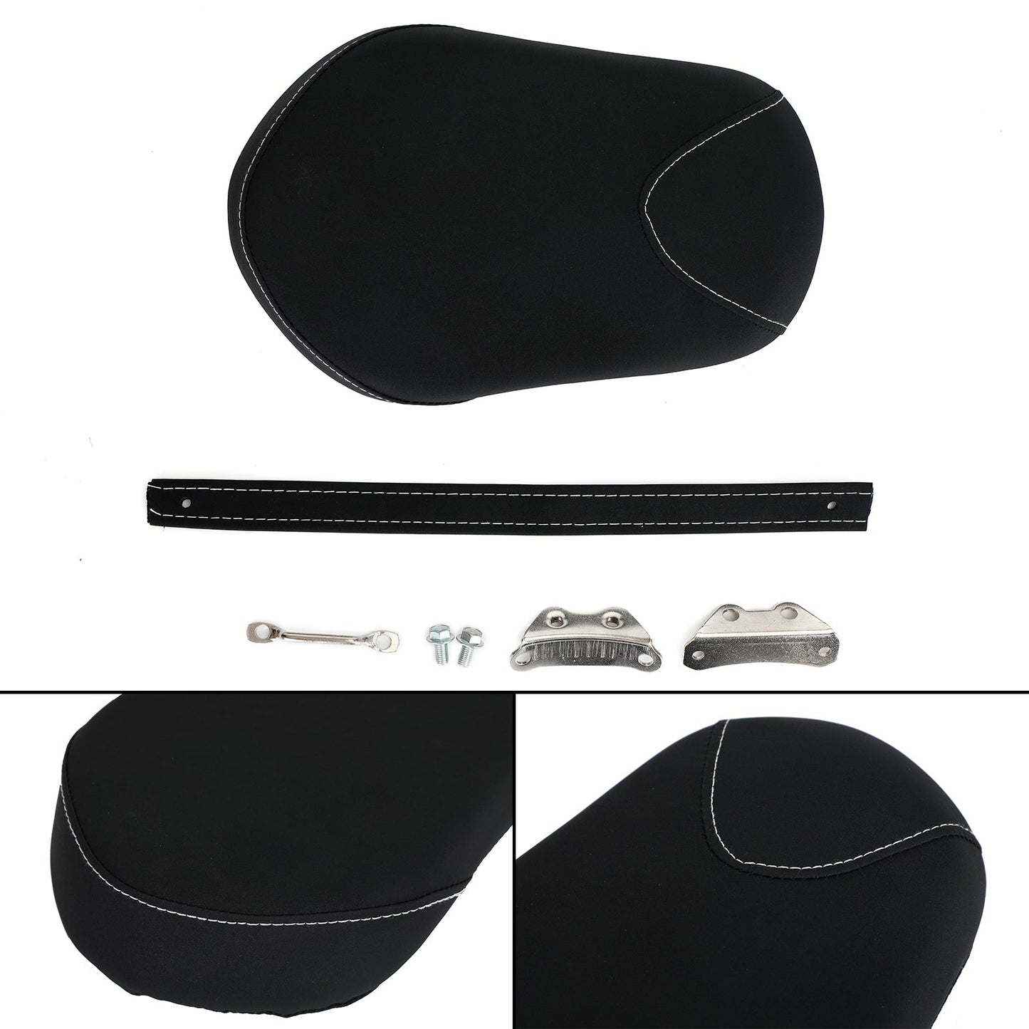 Hinteren Beifahrersitz schwarzes Kissen für Yamaha Bolt XV950 XV 950 14-17