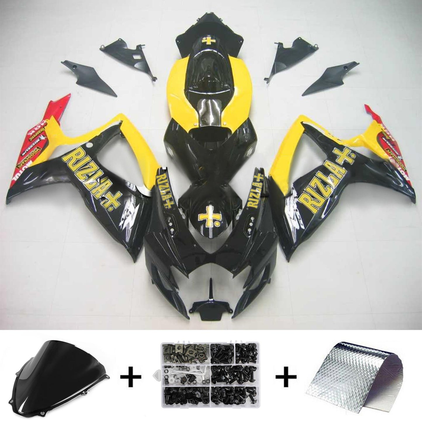 Amotopart Suzuki GSXR 600/750 2006-2007 Verkleidungskit