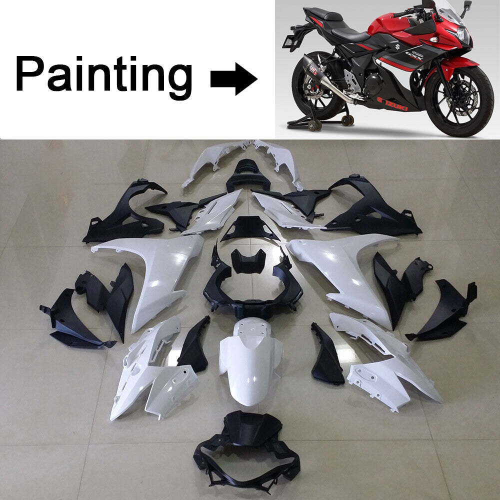 Amotopart Suzuki GSX250R 2017-2020 Kit de carénage Corps Plastique ABS