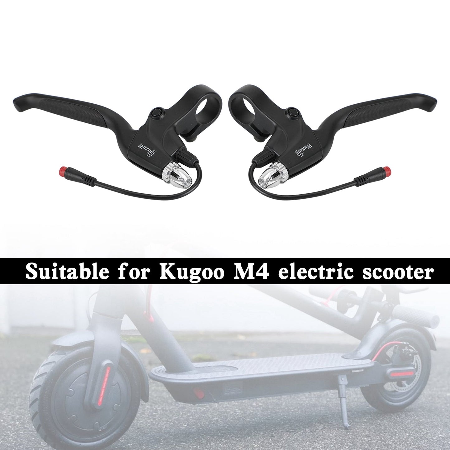 Levier de frein droit/gauche poignée de Scooter électrique levier d'embrayage pour Kugoo M4