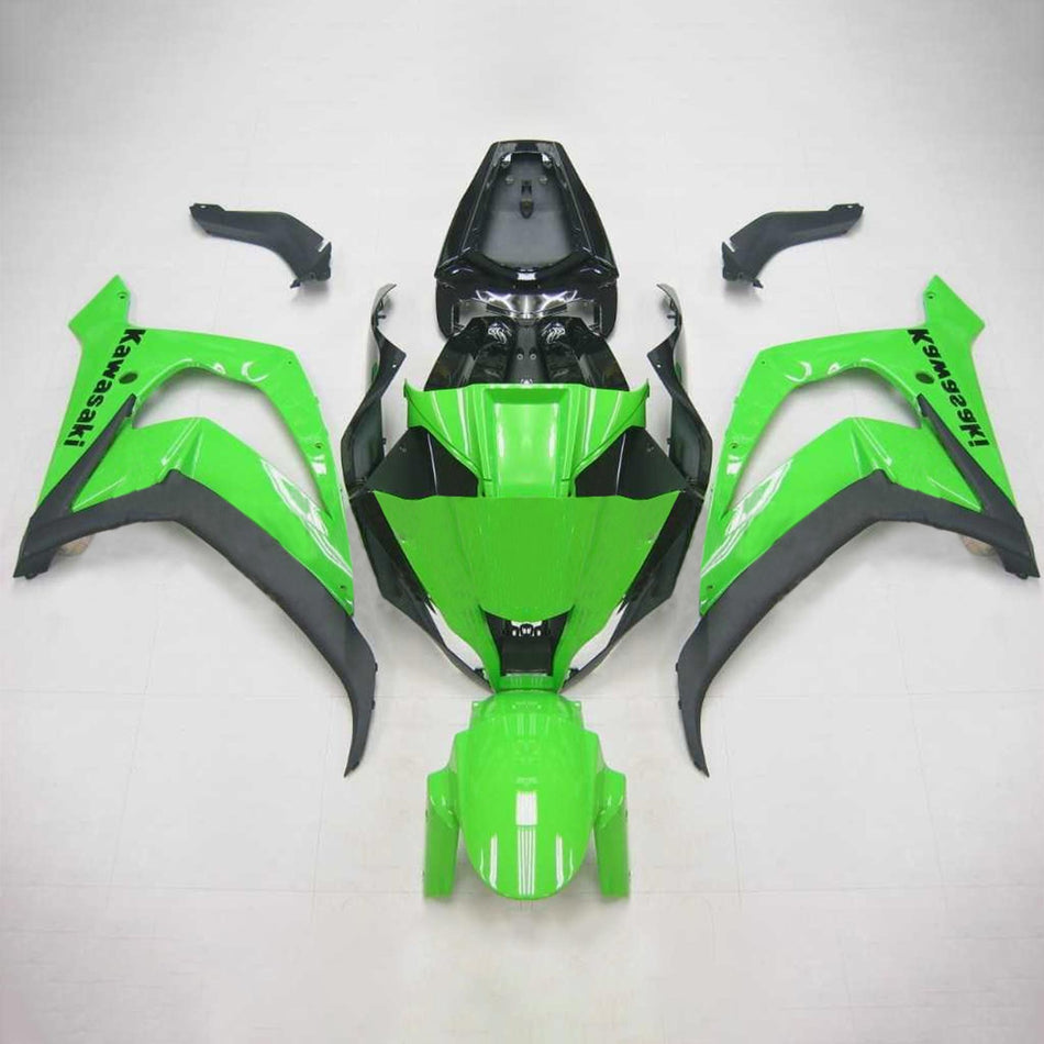 Amotopart Kawasaki ZX10R 2011-2015 Verkleidungskit Karosserie Plastik ABS
