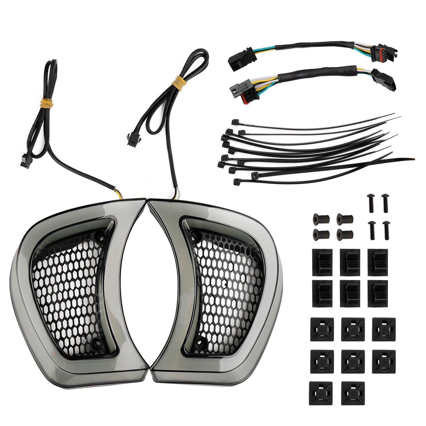 Scheinwerferverkleidungs-Entlüftungs-LED-Licht für Road Glide Special FLTRXS 2015–23 Plug Play