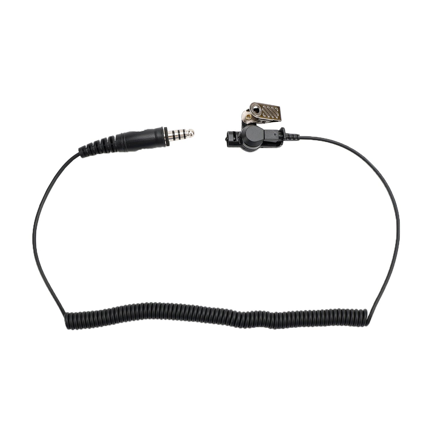 7.1-A3 Einzelh?rer-Ohrh?rer mit transparentem Luftschlauch, 7,1-mm-In-Ear-Headset