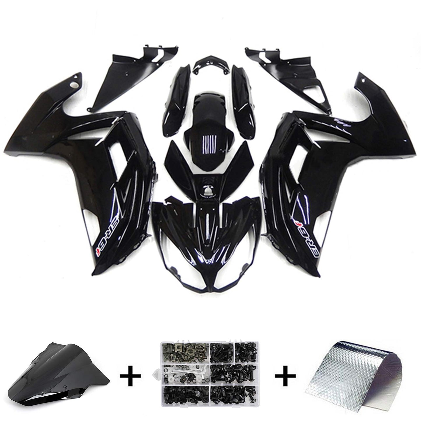 Kit de vente AMOTOPART pour Kawasaki ER6F/Ninja650 2012-2016 Générique