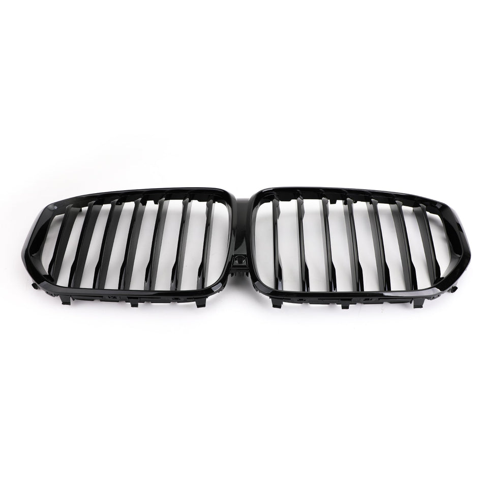 Glossy Gloss Black Front Nierengrill Kühlergrill Performance für BMW X5 G05 2018-2021