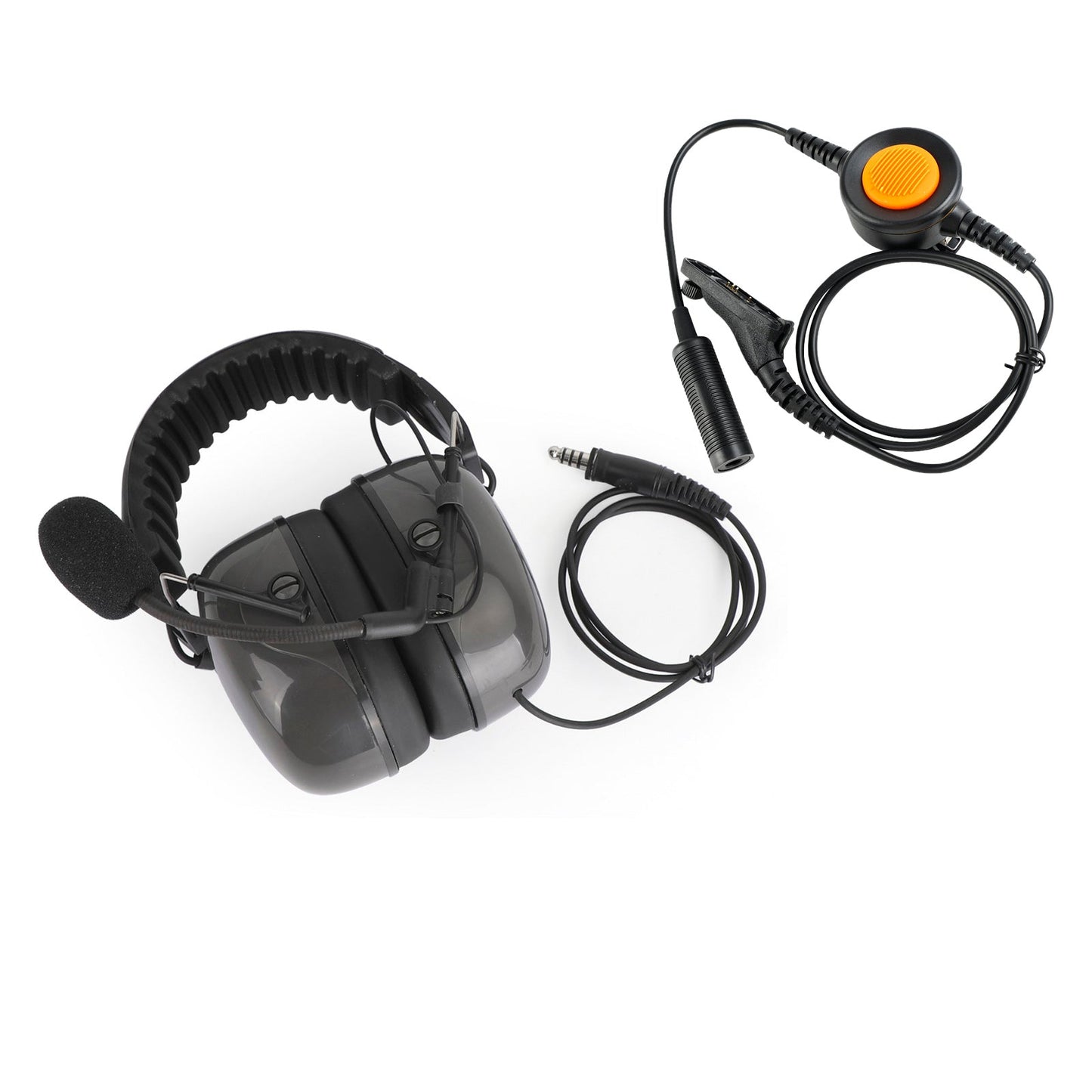 C5 Einstellbares Headset mit Ger?uschunterdrückung, 6-polig, U94 PTT für XiR P8200/P8208/P8260