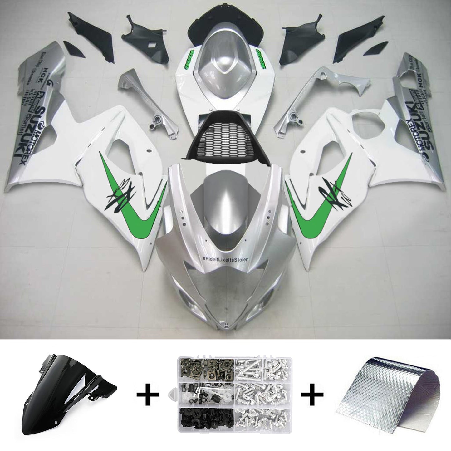 Amotopart Suzuki GSXR1000 2005-2006 Verkleidungskit