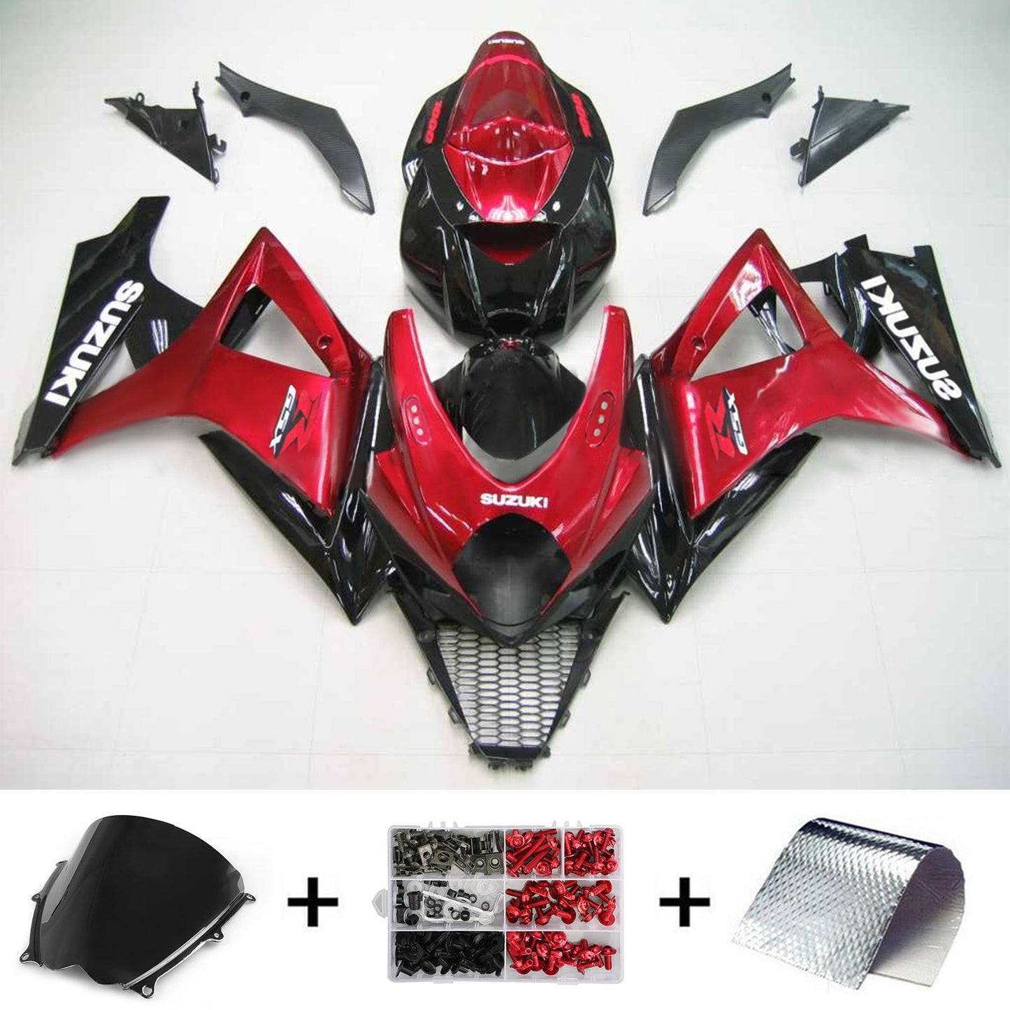 Amotopart Suzuki GSXR1000 2007-2008 Verkleidungskit