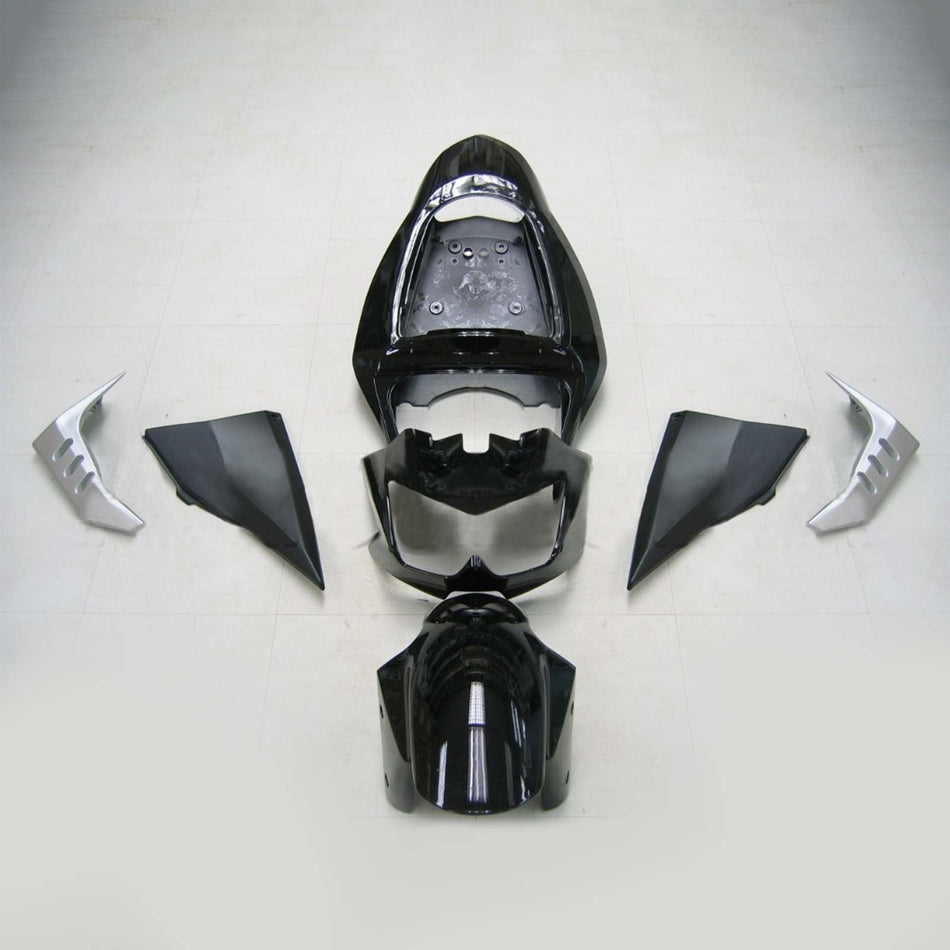 Amotopart Kawasaki Z1000 2003-2006 Schwarzverkleidungskit