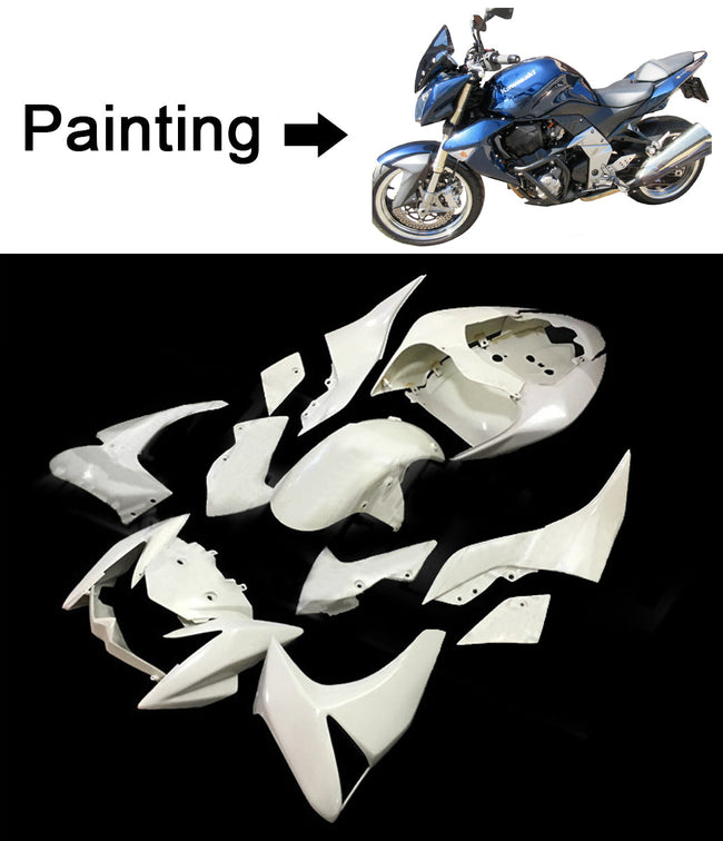 Amotopart Kawasaki Z1000 2003-2006 Kit de carénage Corps Plastique