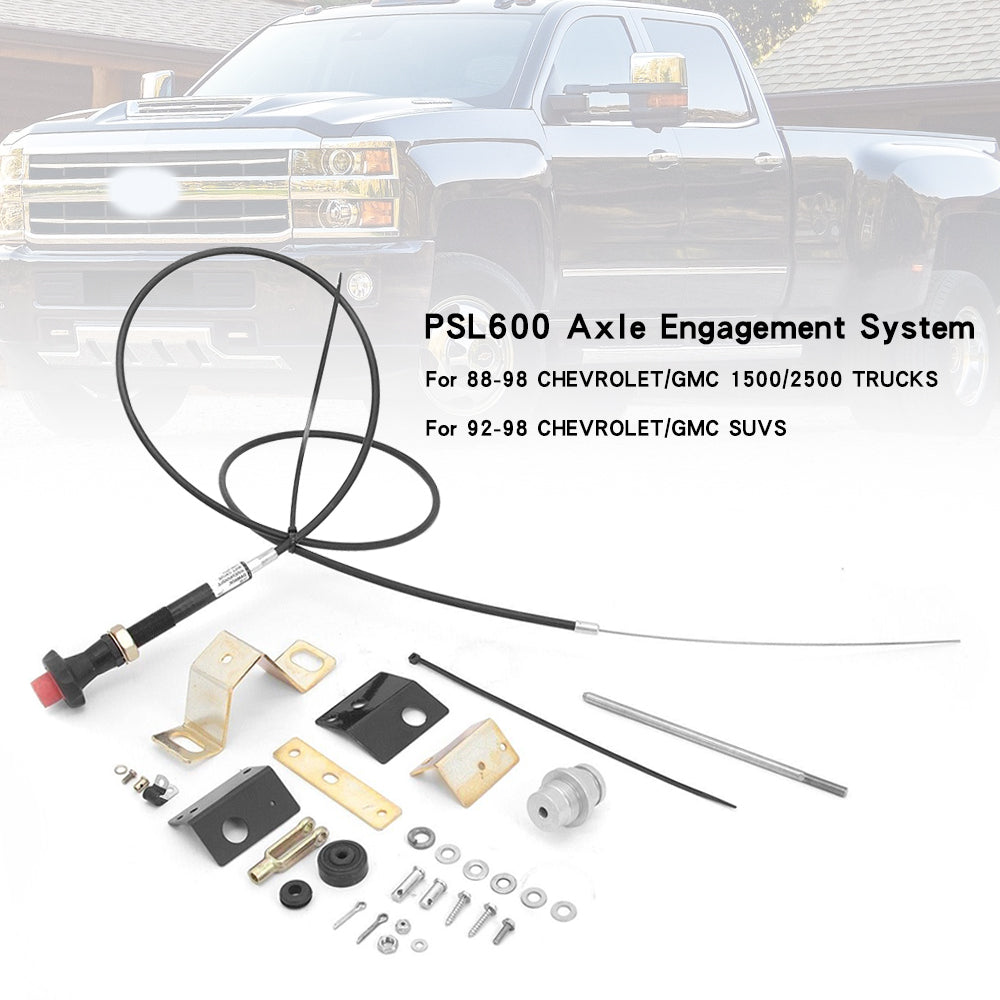 1988–1998 Chevrolet/GMC 1500/2500 Trucks PSL600 Achseinbindungssystem für Posi-Lok Fedex Express