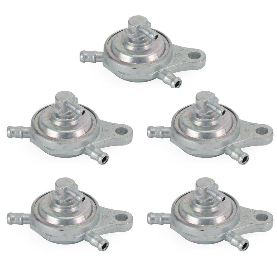 5 pièces robinet de carburant vide essence aspiration 3 ports pour Peugeot v-clic 50cc 2007-2018 GY6