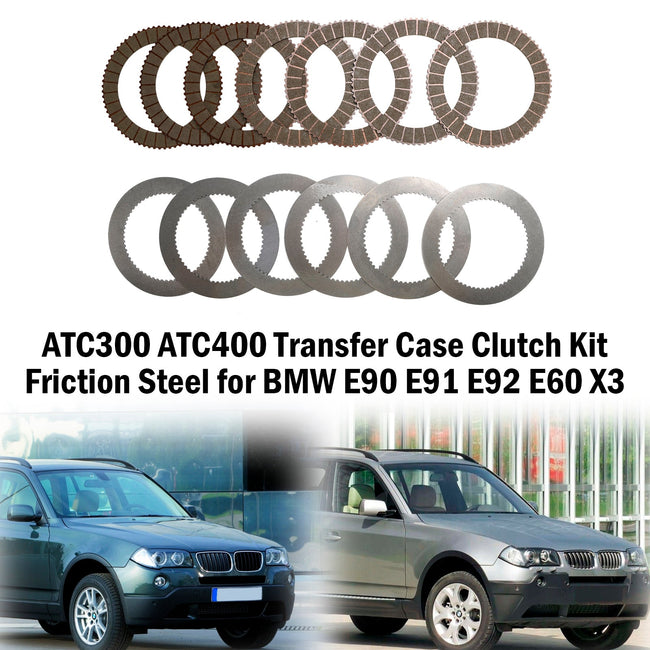 ATC300 ATC400 Verteilergetriebe-Kupplungssatz aus Reibstahl für BMW E90 E91 E92 E60 X3