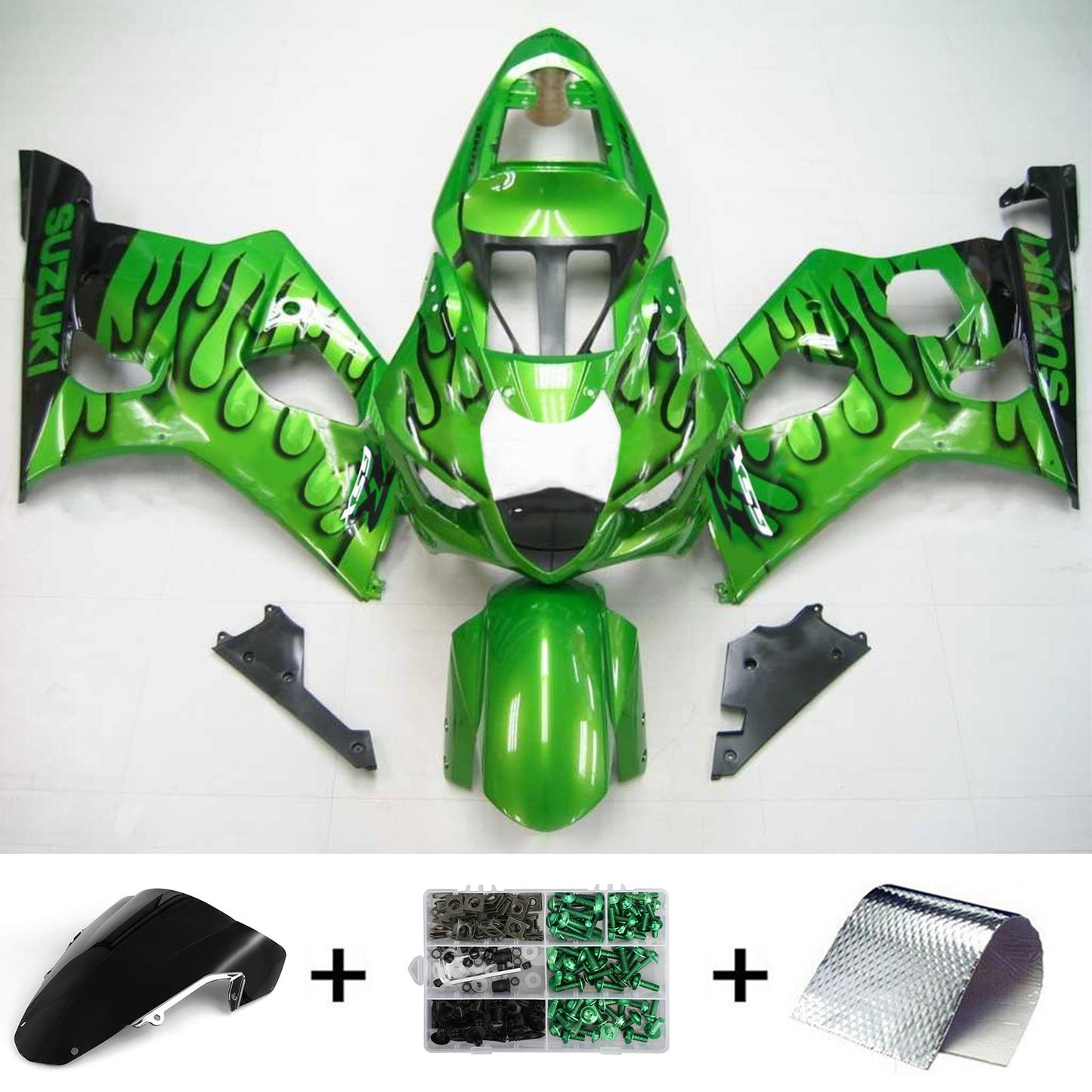 Amotopart Suzuki GSXR1000 2003-2004 Verkleidungskit K3