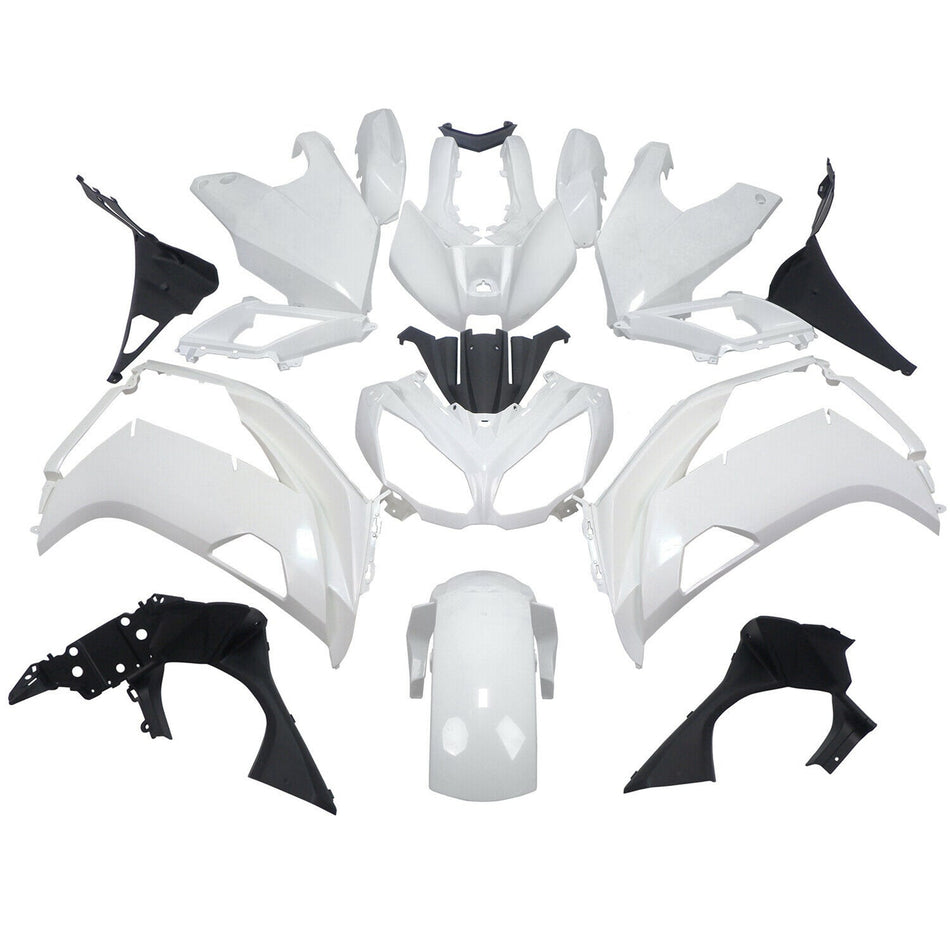 Amotopart Kawasaki ER6F/Ninja650 2012-2016 Verziehung Injektion unbemalt