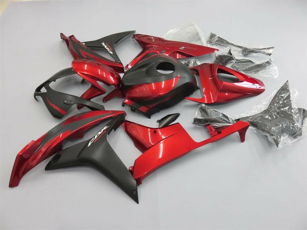 AMOTOPART -Verahmungskit Bodywork ABS fit für Honda CBR600RR 2007 2008 Red Black Generic Generic