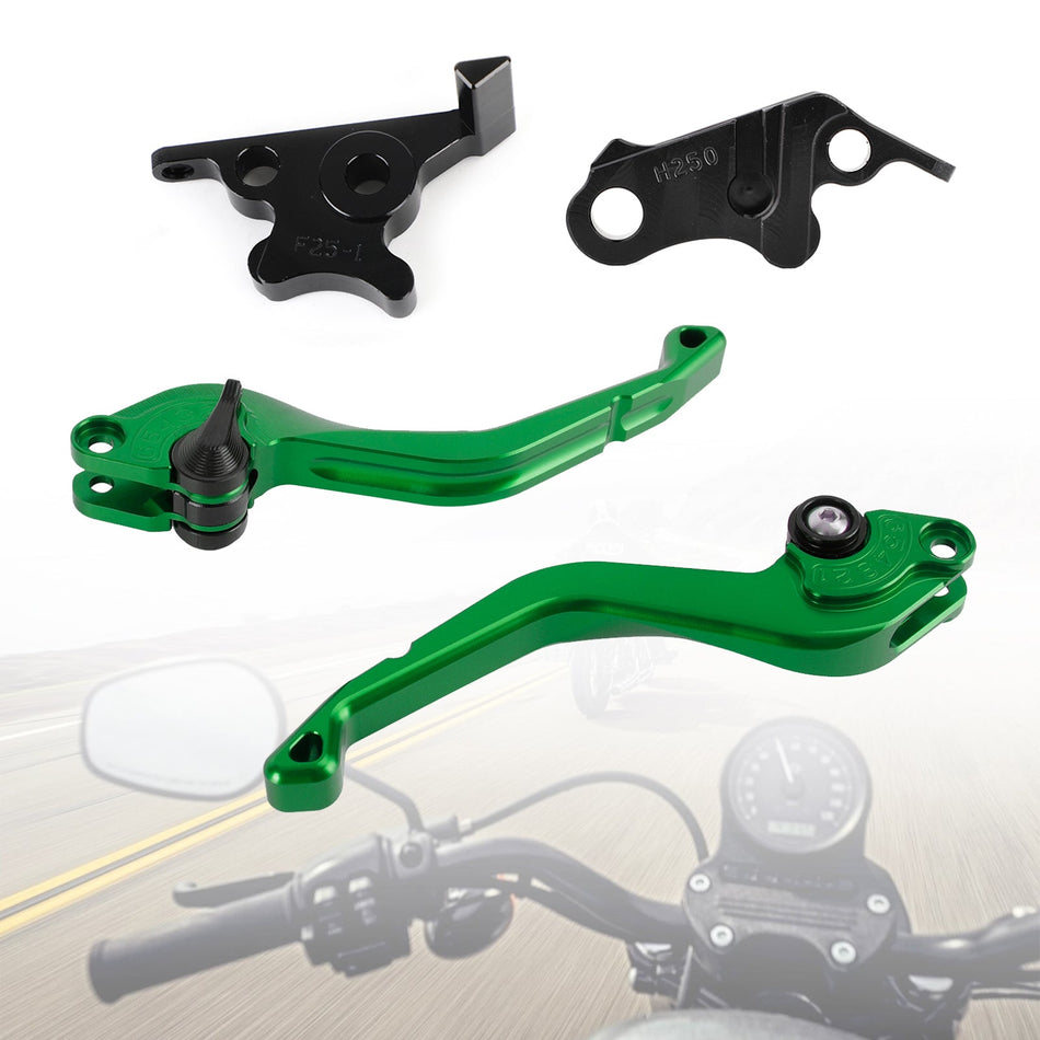 Levier de frein d'embrayage court CNC Honda MSX125 CB300F/R CBR500R CB500F