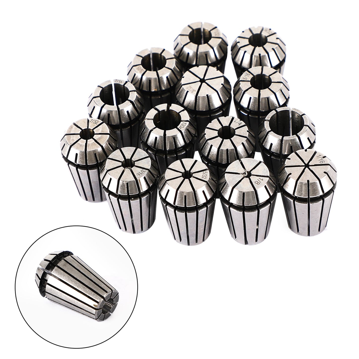 ER20 Spring Collet Set für CNC-Fräsderdermaschine Graviermaschine