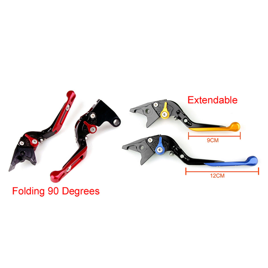Adjustable Brake Clutch Levers For BMW C650GT KYMCO Xciting 250 300 400