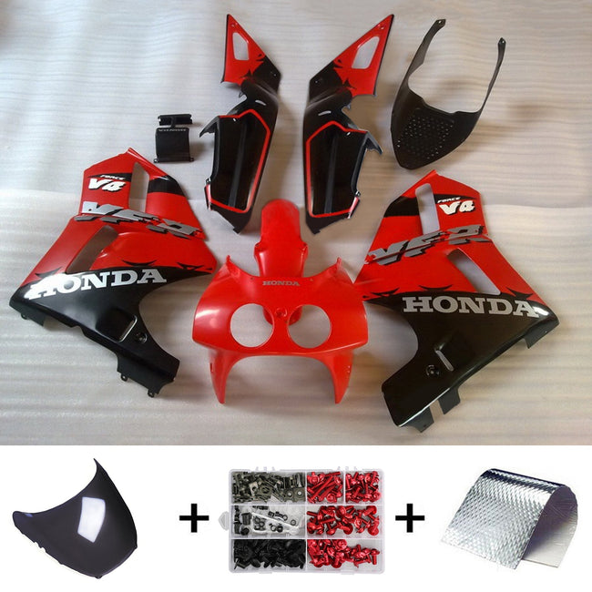 Amotopart Honda VFR400R NC30 1988-1992 Kit de carénage Corps Plastique