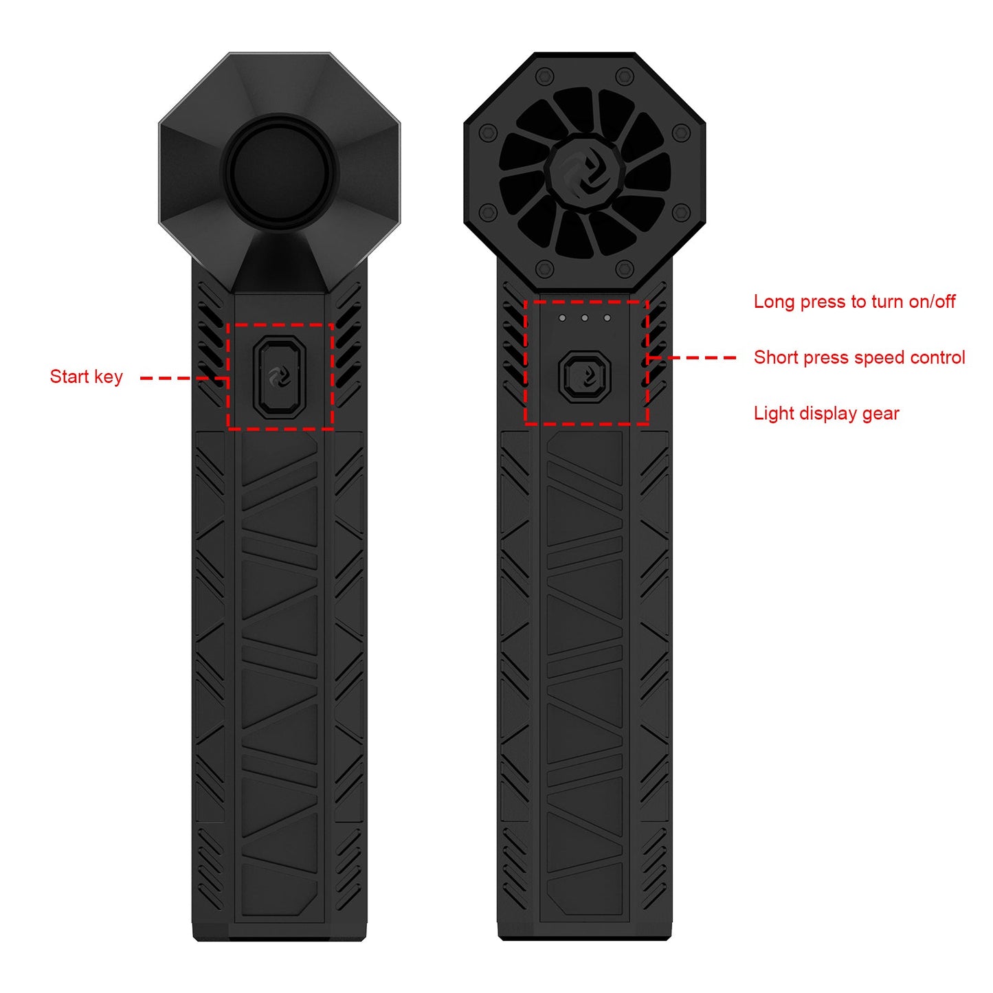 130.000 U/min Turbogebl?se Jet Fan Violent Turbofan Bürstenloser Motor wiederaufladbar