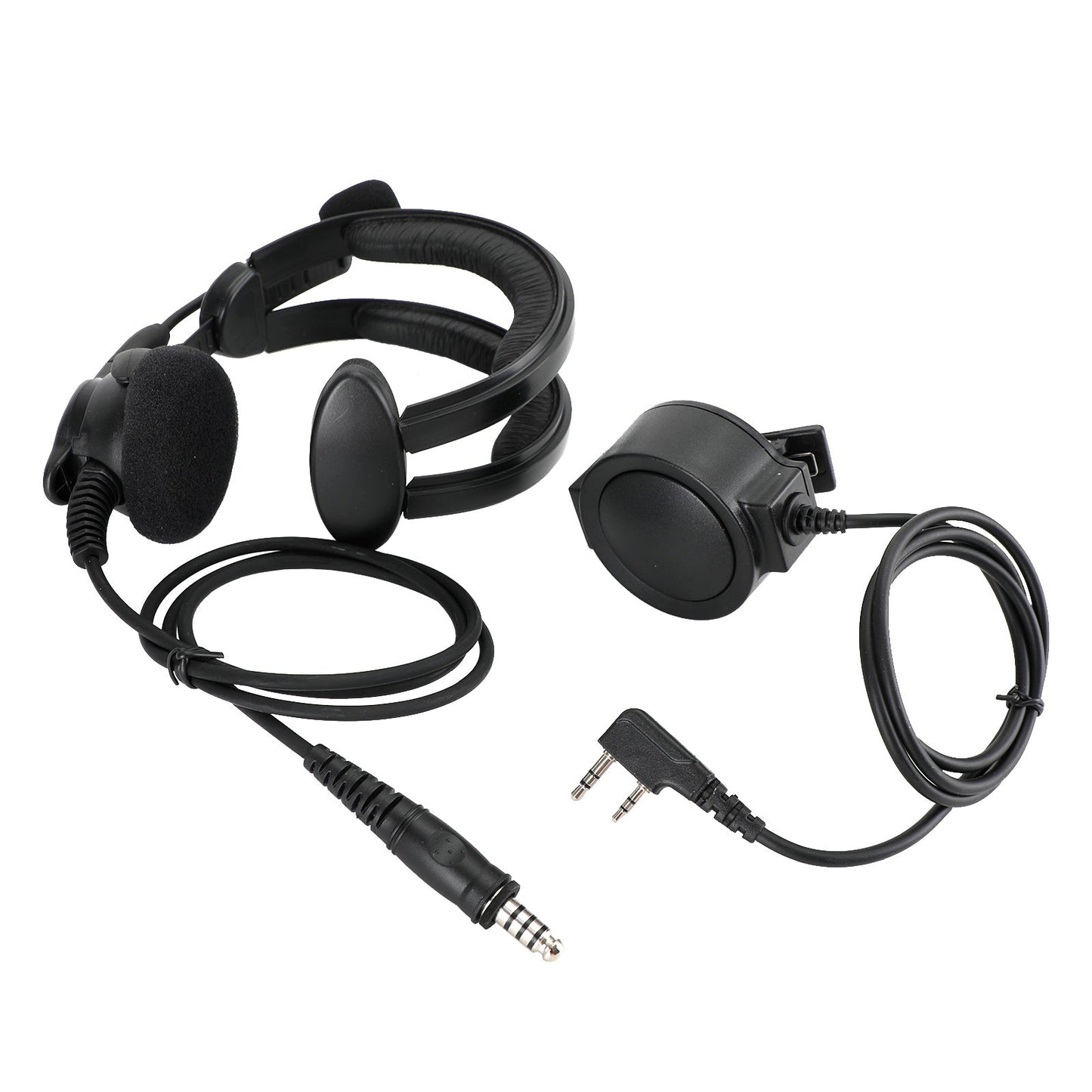 Gro?es rundes Ptt J Standard Z Taktisches Bowman C2 Headset für TH-D7 TH-F6 TH-G71