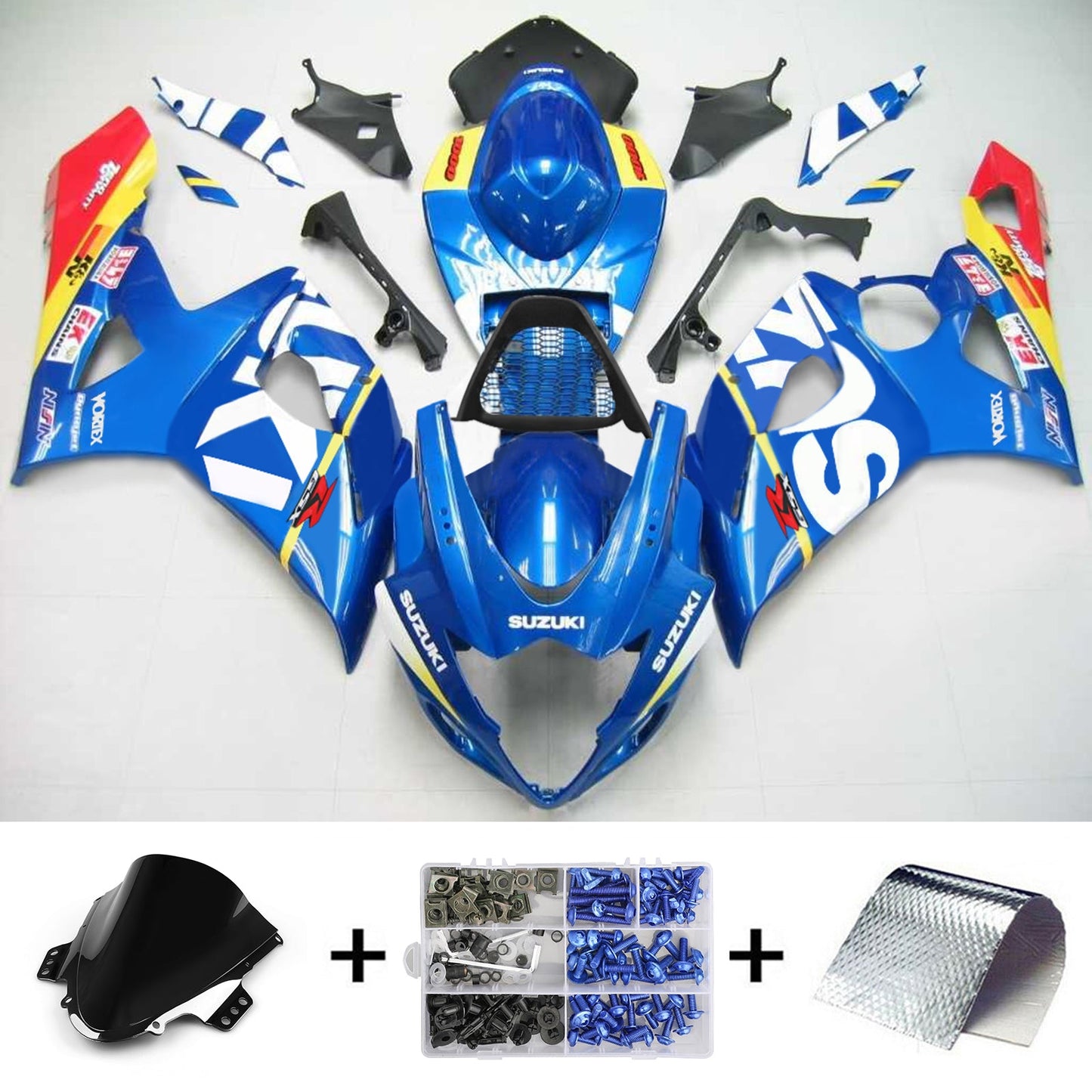 Amotopart Suzuki GSXR1000 2005-2006 Verkleidungskit